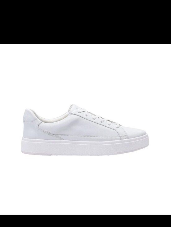 Kizik Other - Kizik Vegas Unisex Hands-Free Leather Sneakers - Ivory White
